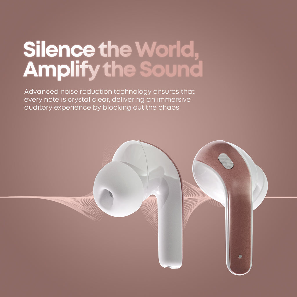 Atom Beats – Bluetooth 5.3, 50Hrs Backup & Noise Reduction in One Compact TWS.