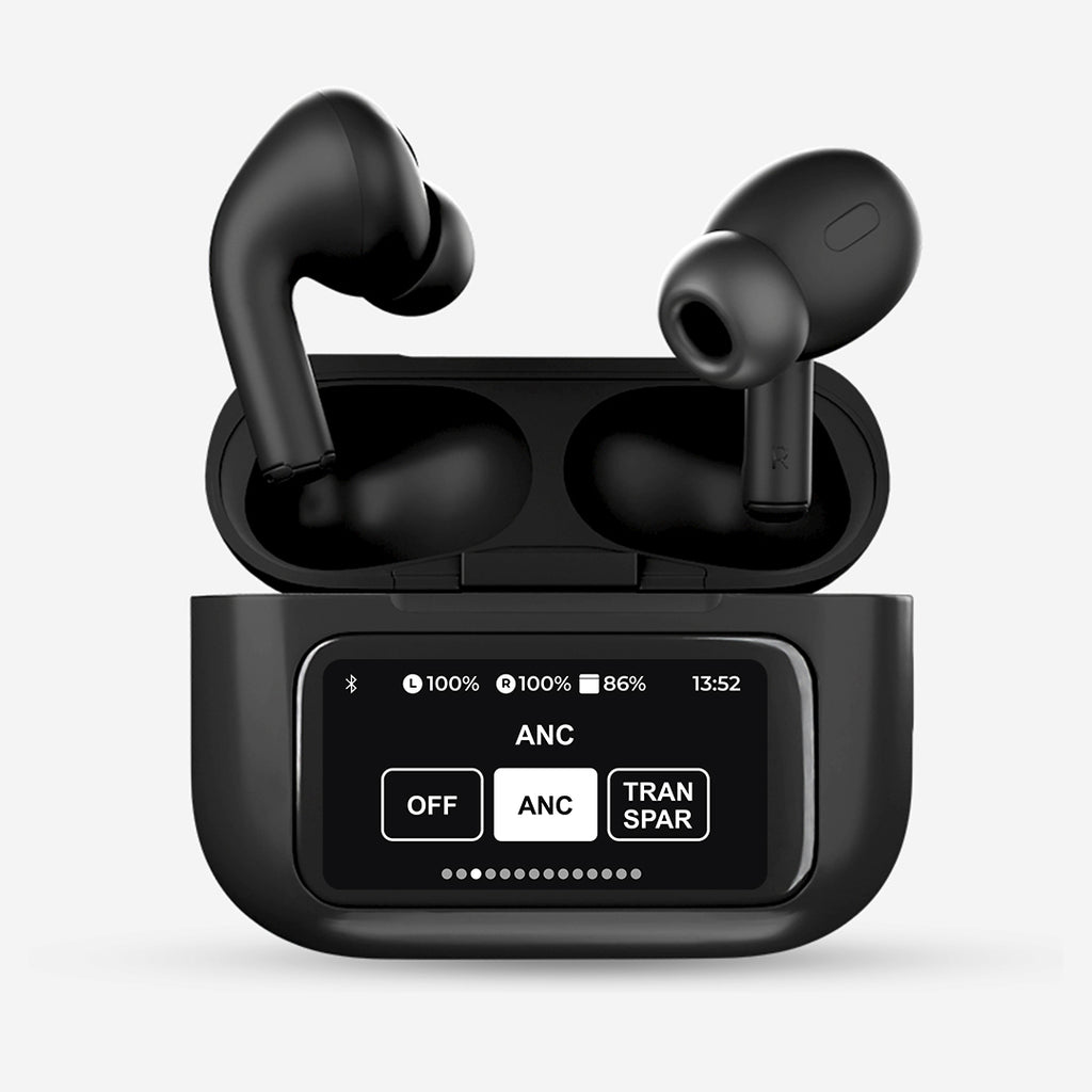 Atom One – Touchscreen ANC TWS with ENC Mic, BT 5.4 & 38H Battery (IPX5).