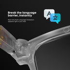 Osmart AI Glasses - 8MP Camera, 1200p 30fps Video Recording, Wi-Fi