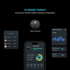 Osmart Smart Ring – Advanced SpO2, Heart Rate & HRV Monitoring + Cycle Prediction