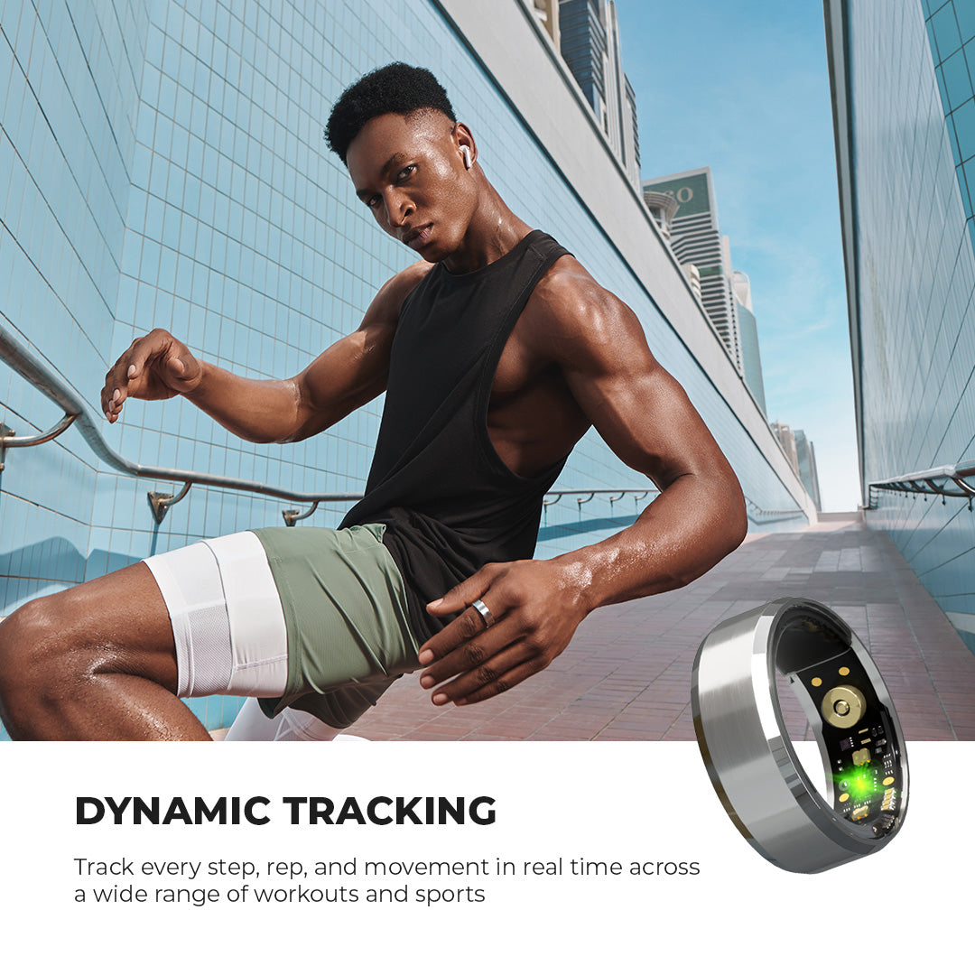 Osmart Smart Ring – Advanced SpO2, Heart Rate & HRV Monitoring + Cycle Prediction
